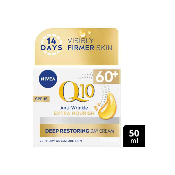 Q10 Anti Wrinkle Deep Restoring Day Cream 60+ SPF 15