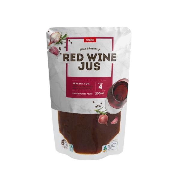 Premium Red Wine Jus