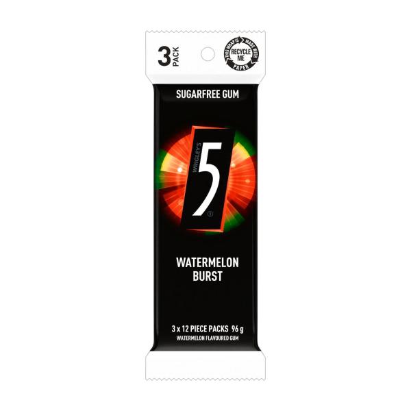 Watermelon Burst Sugar Free Chewing Gum