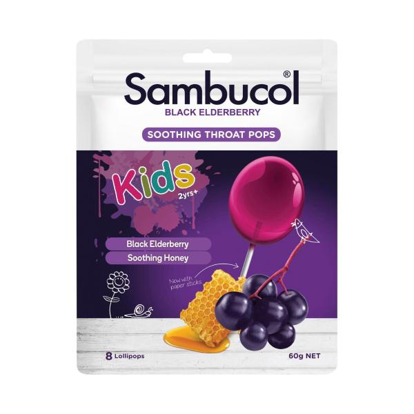 Kids Soothing Throat Pops