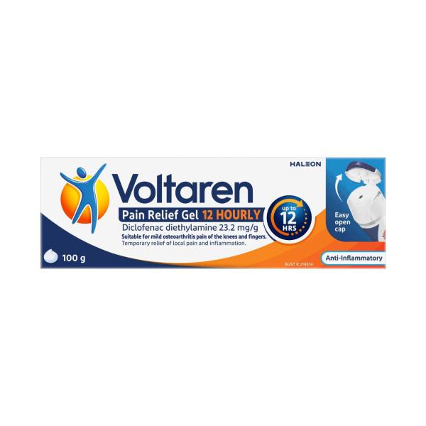 Pain Relief Gel 12 Hourly