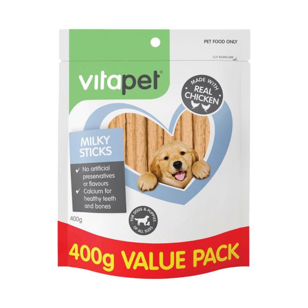 Jerhigh Milky Sticks With Real Chicken Dog Treats