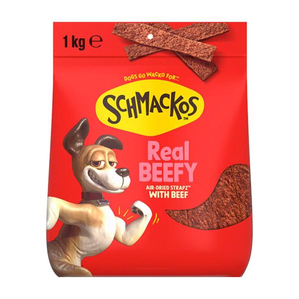 Strapz With Beef Dog Treats