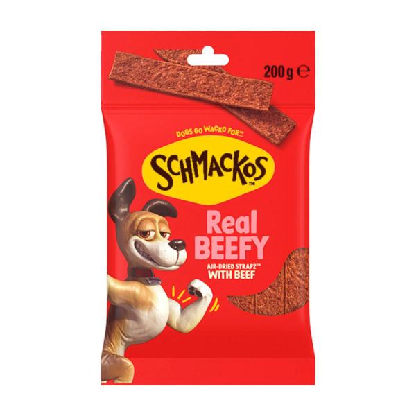 Strapz Dog Treats With Beef