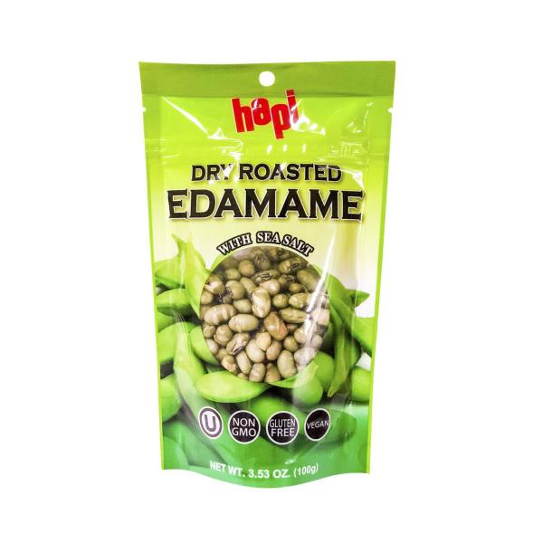 Dry Roasted Edamame With Sea Salt