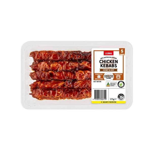 RSPCA Approved Chicken Kebabs Honey & Soy