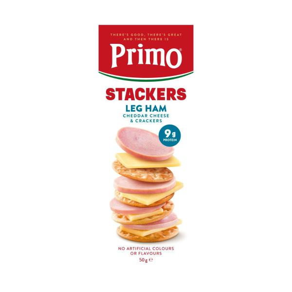 Stacker Leg Ham Cheese & Crackers