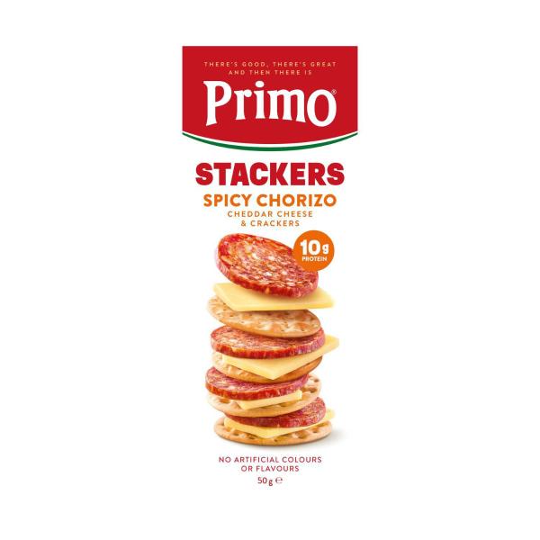Stackers Spicy Chorizo Cheese & Crackers