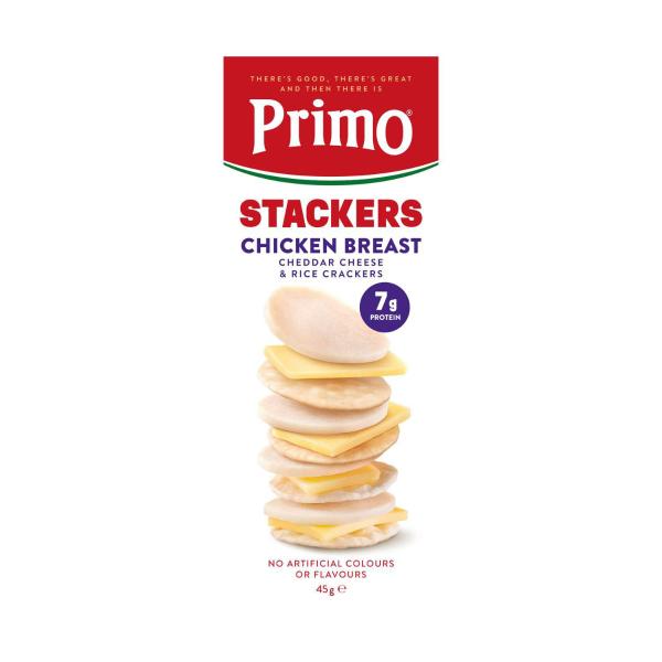 Stacker Chicken Cheese & Rice Crackers