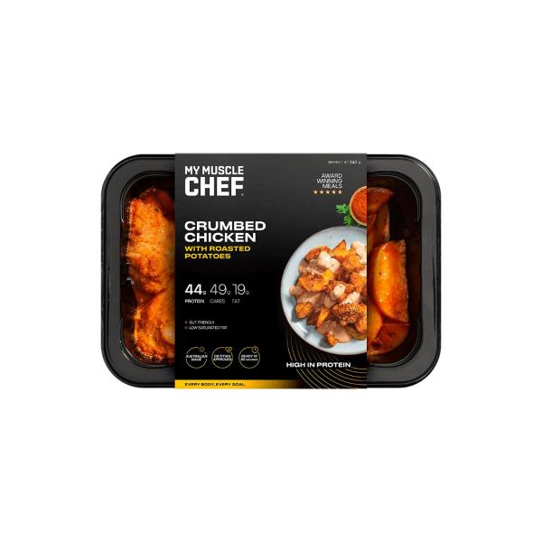 Chef Crumbed Chicken Roast Potatoes