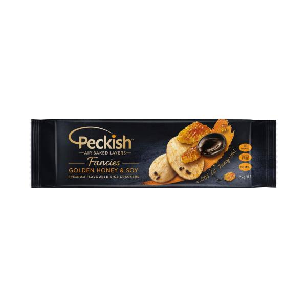 Fancies Rice Crackers Honey Soy