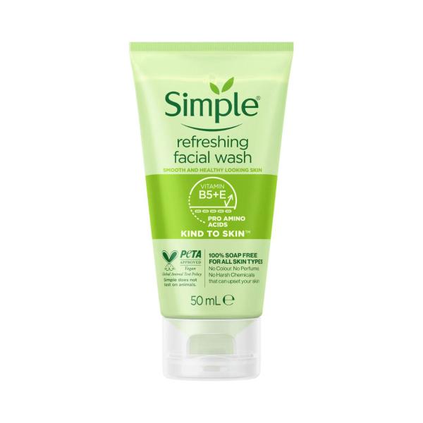 Refreshing Facial Wash Kind To Skin Travel Pack