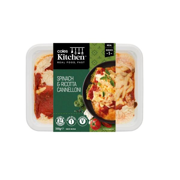 Spinach & Ricotta Cannelloni