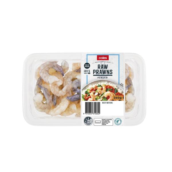 Prawns Raw Peeled