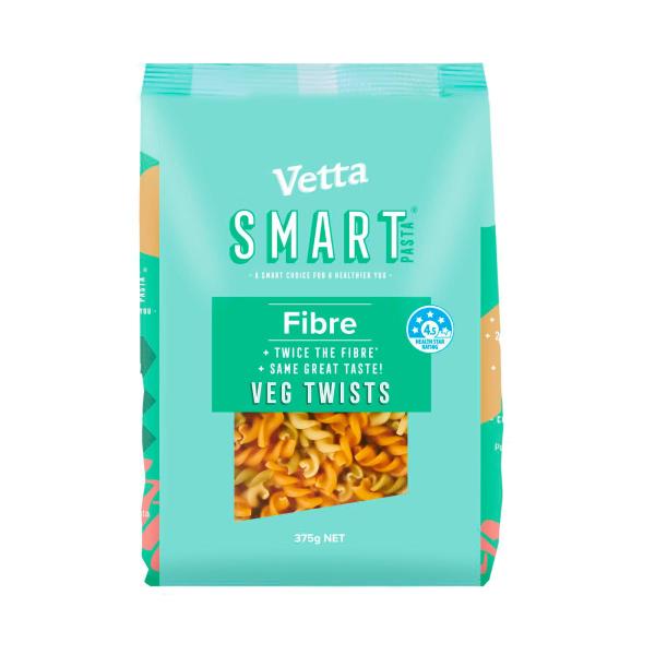 Smart Fibre Veg Twists Pasta
