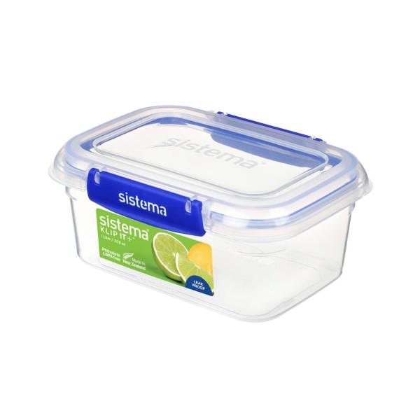 Klip It Plus Rectangle Container 1l