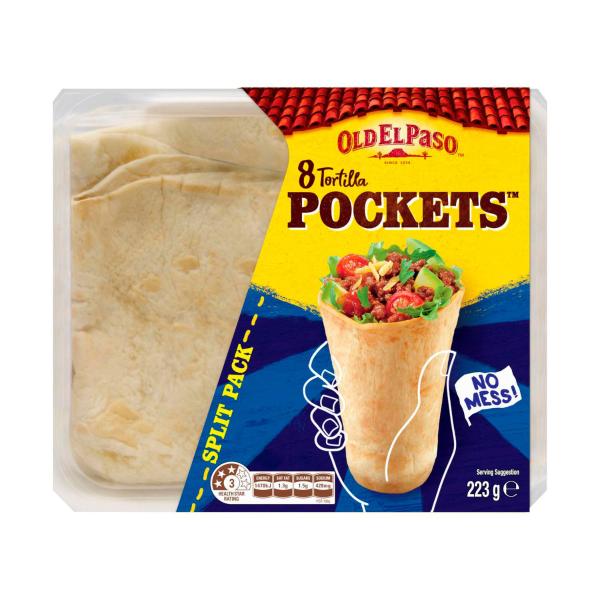 Tortilla Pockets 8 Pack