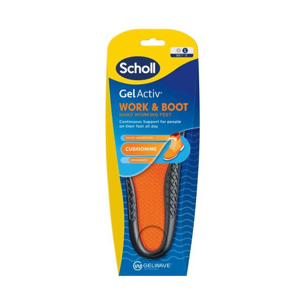 Gel Activ Insole Work & Boot Large