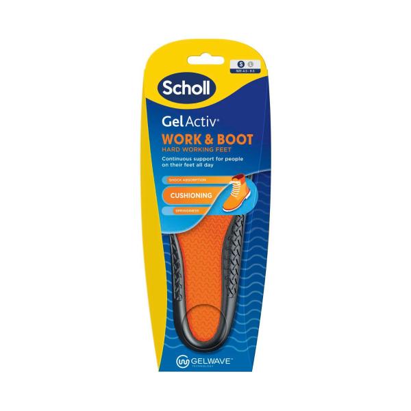 Gel Activ Insole Work & Boot Small