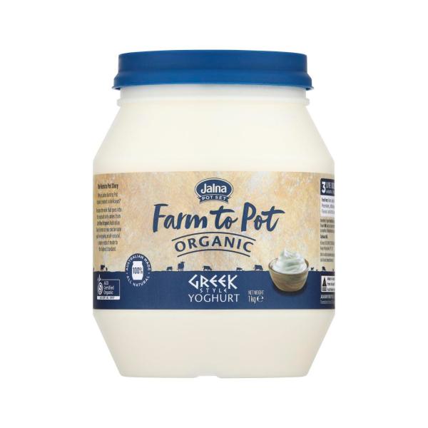 Farm To Pot Organic Yoghurt Greek Style