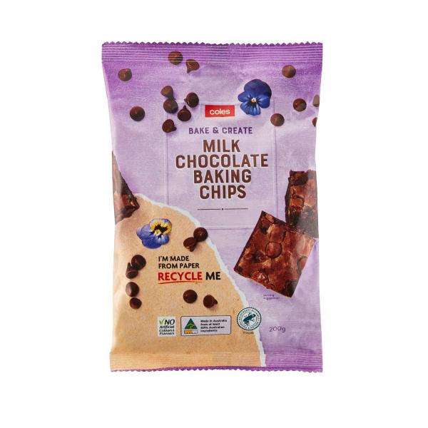 Bake & Create Milk Chocolate Chips