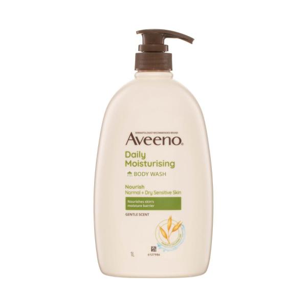 Daily Moisturising Light Fragrance Gentle Scent Body Wash Nourish Hydrate Normal Dry Sensitive Skin Ph-balanced