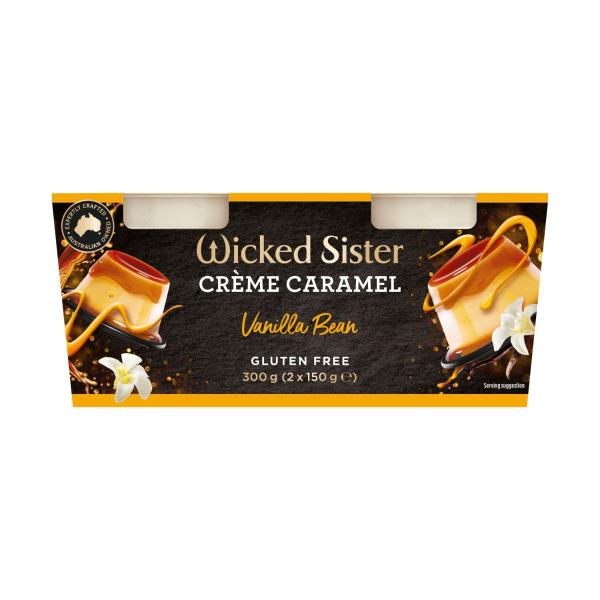 Vanilla Bean Creme Caramel 2x150gram