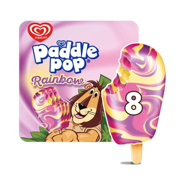 Paddle Pop Rainbow 9 Pack