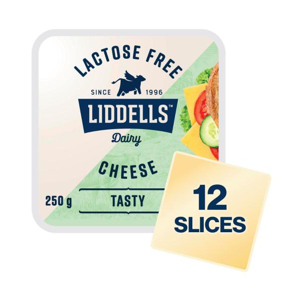 Lactose Free Tasty Cheese Slices