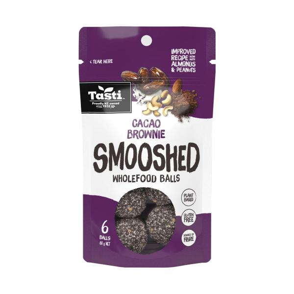 Smooshed Wholefood Balls Cacao Brownie