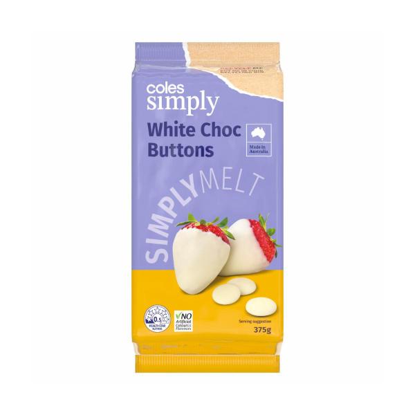 White Choc Buttons