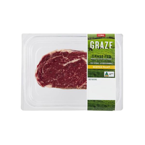 Graze Grassfed Beef Scotch Fillet Steak