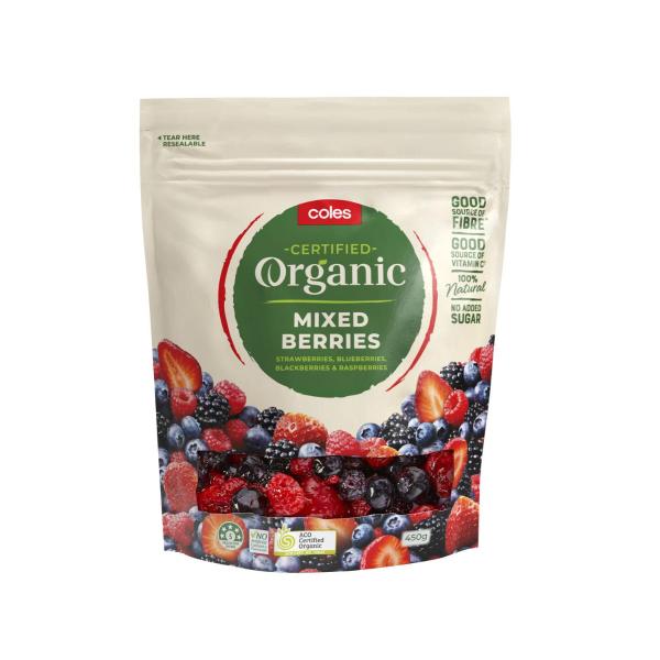 Organic Frozen Mixed Berries