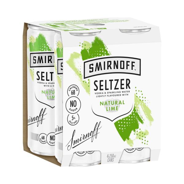 Seltzer Lime Can 250ml