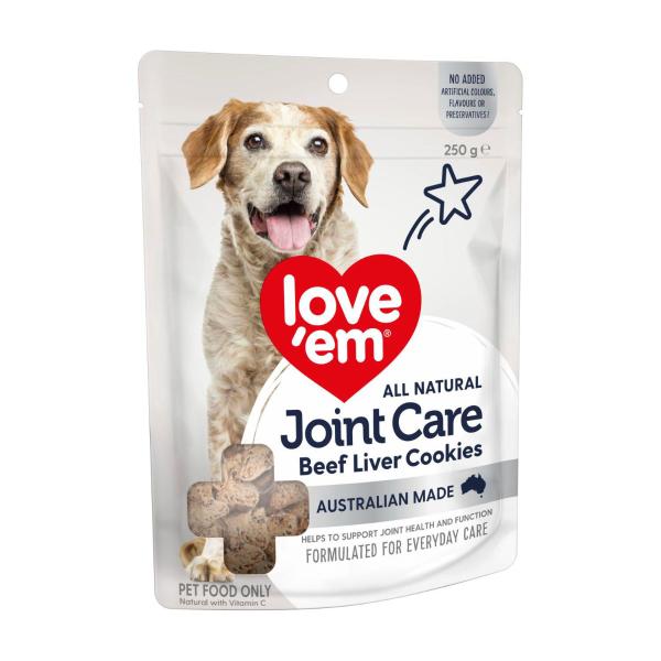 Dog Treats Joint Care Beef Liver Cookies