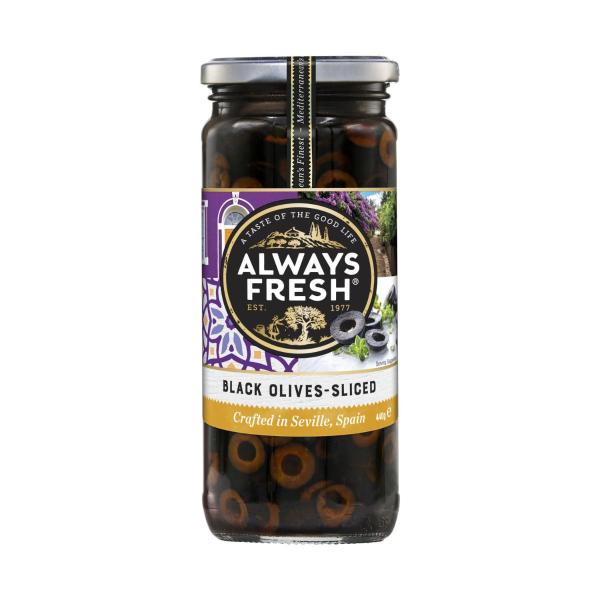 Black Sliced Olives