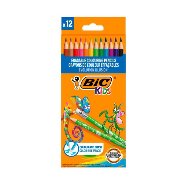 Kids Evolution Illusion Colouring Pencils