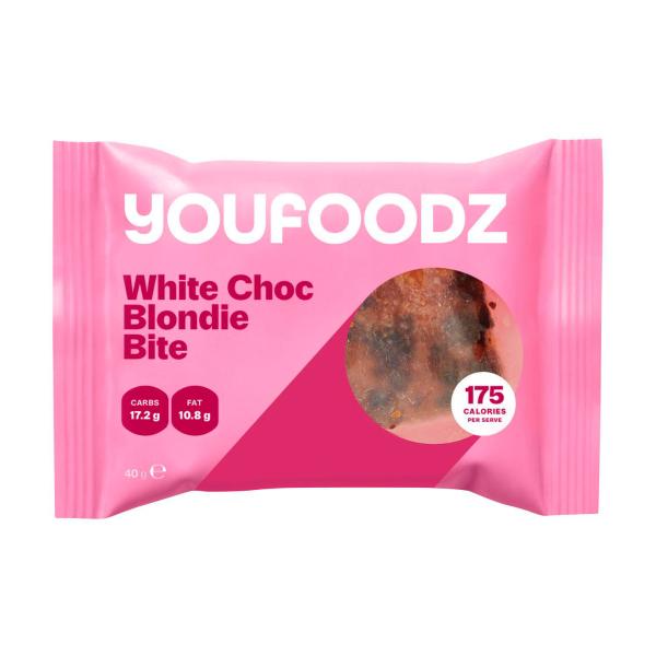 White Choc Blondie Bite