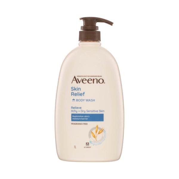 Skin Relief Gentle Fragrance Free Body Wash Relieve Extra Dry Itchy Sensitive Skin Ph-balanced Cleanser