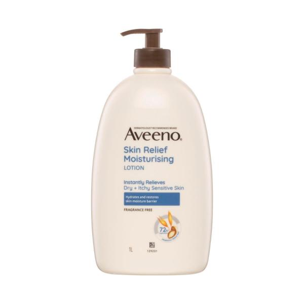 Skin Relief Fragrance Free Body Lotion Shea Butter 72-hour Intense Hydration Protect Extra Dry Itchy Sensitive Skin