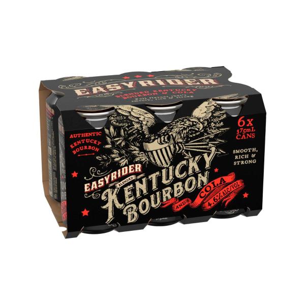 Bourbon & Cola Cans 375ml