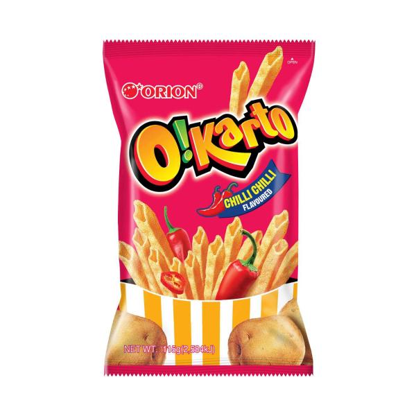 O!karto Potato Chips Chilli Flavour