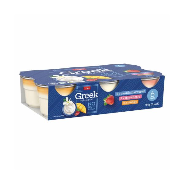 Greek Style Yoghurt 6 Pack