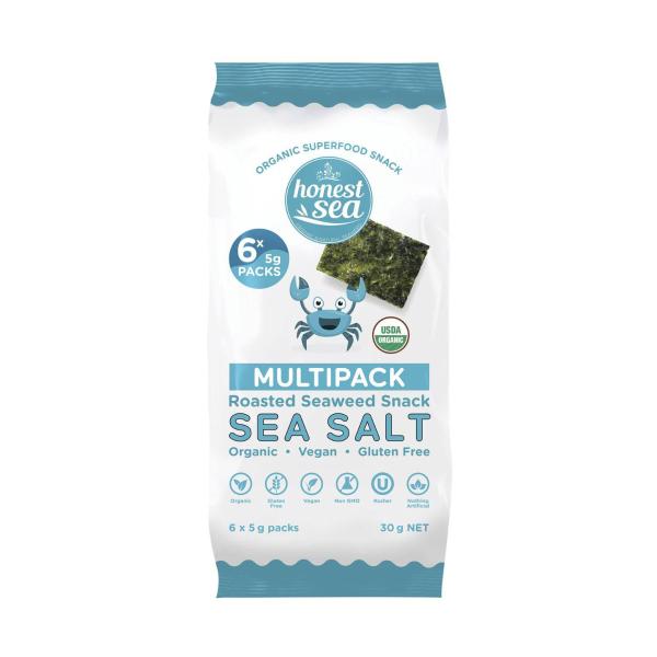 Seaweed Sea Salt Multipack 6x5g