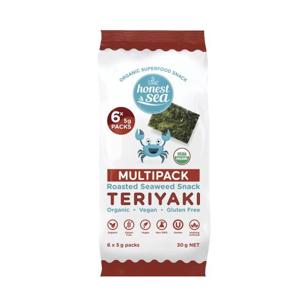 Seaweed Teriyaki Multipack 6x5g