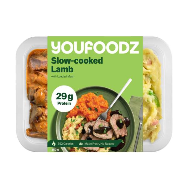Slow Cooked Lamb With Loaded Mash