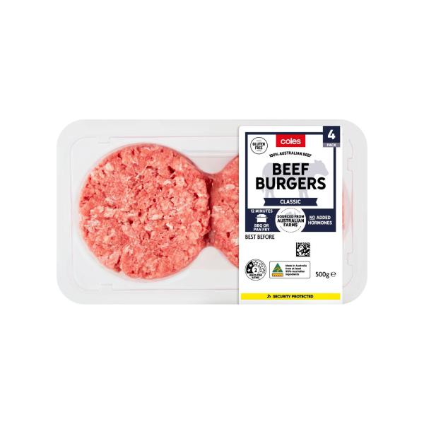 Classic Beef Burgers