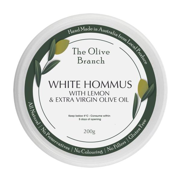 White Hommus Lemon & Oil Dip