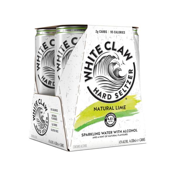 Hard Seltzer Natural Lime 330ml