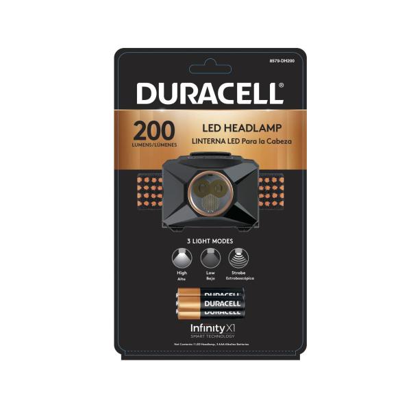 200 Lumen Head Lamp 3 AAA